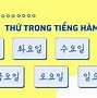 Cách Đọc Tháng Trong Tiếng Hàn