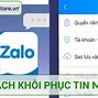 Cách Khôi Phục Zalo Khi Mất Số Điện Thoại