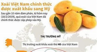 Xoài Việt Nam Xuất Khẩu Sang Mỹ Được Không Tại Sao